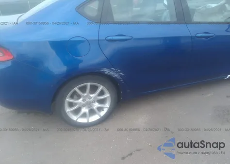 2013 Dodge Dart Sxt z USA, uszkodzony, nr VIN 1C3CDFBA8DD708736